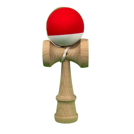 Kendama X Original, Super Sticky, Bila Lucioasa, Lemn, Copii si Adulti, 18cm, Joc Interactiv