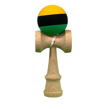Kendama X Original, Super Sticky, Bila Lucioasa, Lemn, Copii si Adulti, 18cm, Joc Interactiv