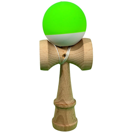 Kendama X Original, Super Sticky, Bila Lucioasa, Lemn, Copii si Adulti, 18cm, Joc Interactiv