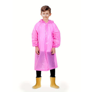 Pelerina de Ploaie Copii, 100-145cm, Prindere cu Capse, Impermeabil