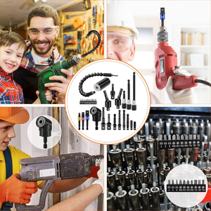 Set 31 Capete Magnetice, Adaptor Biti, Compatibil Bormasina, Chei Manuale
