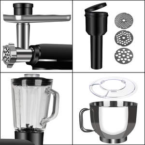 Robot de Bucatarie 3in1, 2200W, Blender, Tocator, 6 Trepte Viteza, Accesorii