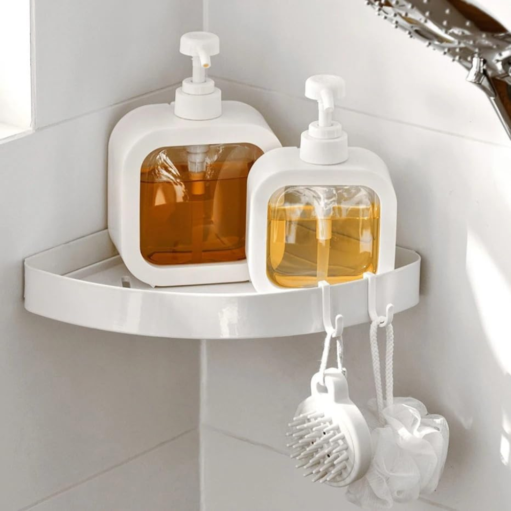 Liquid Soap Dispenser, 500ml Capacity, Universal, 19cm, Transparent