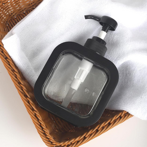 Liquid Soap Dispenser, 500ml Capacity, Universal, 19cm, Transparent