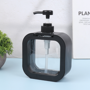 Liquid Soap Dispenser, 500ml Capacity, Universal, 19cm, Transparent