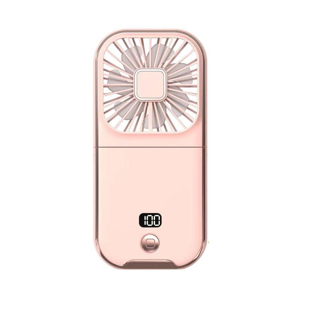 Mini Ventilator Portabil, 3 Viteze, 3000mAh, Suport Telefon, Pliabil, Incarcare USB