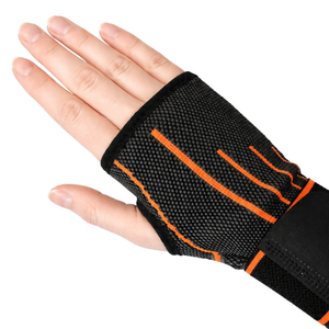 Orteza Incheietura cu Suport Deget, Curea Ajustabila, Confortabil de Purtat, Prindere Velcro