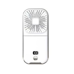 Mini Ventilator Portabil, 3 Viteze, 3000mAh, Suport Telefon, Pliabil, Incarcare USB