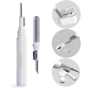 Kit 3in1 Curatare Casti, Tip Stilou, Perie Moale, Varf Metalic