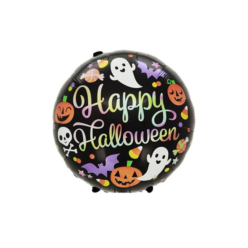 Set 5 Baloane Halloween, 45cm, Pai Inclus