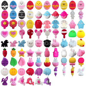 Set Jucarii Senzoriale, Squishy Mushy, Model de Paste, Anti-stres, Anti-anxietate, Material Moale, Multicolor