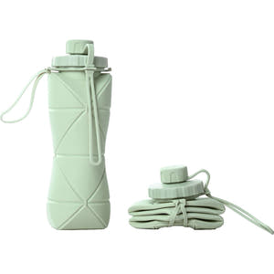 Sticla de Apa Pliabila, 600ml, Reutilizabila, din Silicon