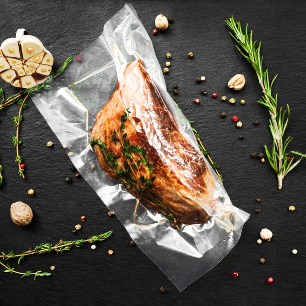 Aparat Vidat si Sigilat Alimente, Cantar Incorporat, 120W, Pungi Incluse, Gri
