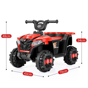 Masinuta Electrica Tip ATV, Functie Anti-Rasturnare, Lumini si Muzica, 2-5 Ani
