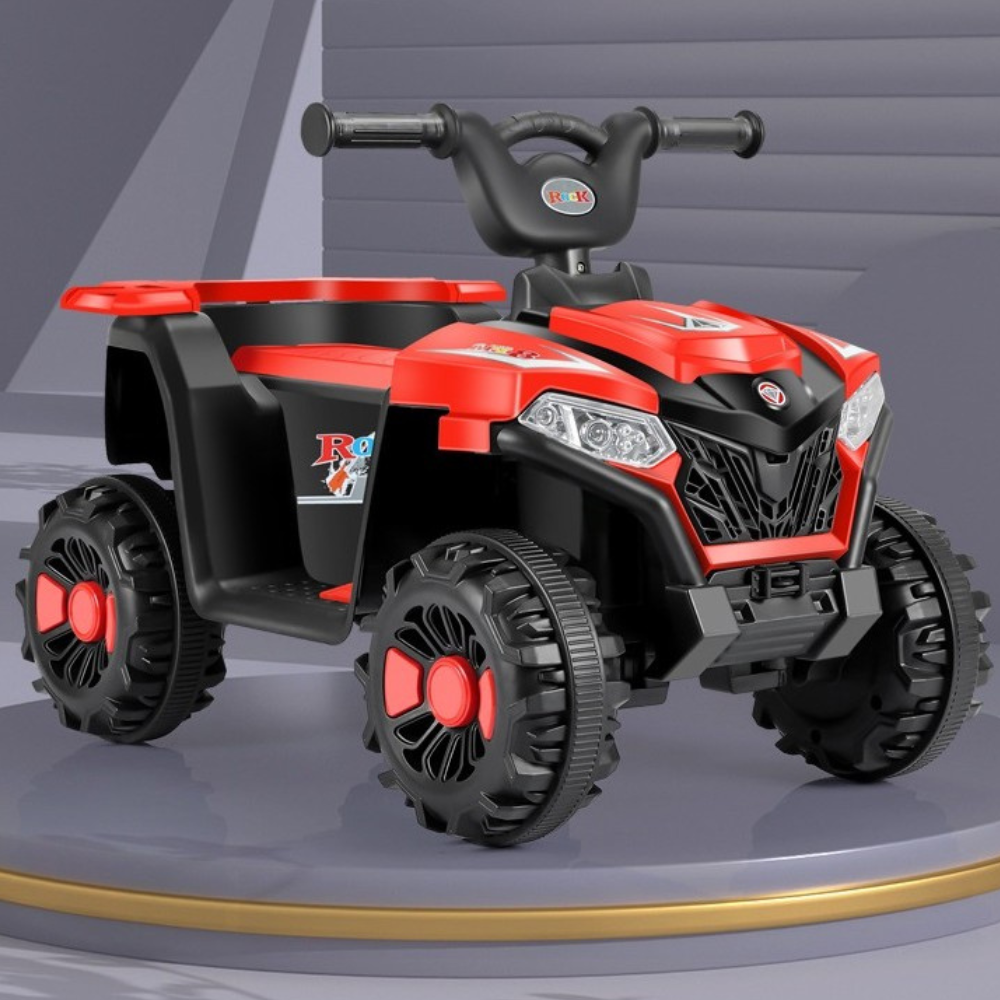Masinuta Electrica Tip ATV, Functie Anti-Rasturnare, Lumini si Muzica, 2-5 Ani