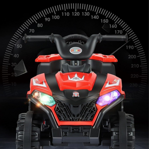 Masinuta Electrica Tip ATV, Functie Anti-Rasturnare, Lumini si Muzica, 2-5 Ani