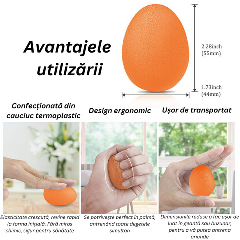 Set 9 Flexori pentru Exercitii Zenino - Antrenament Maini, Degete, Antebrat, Niveluri de Dificultate, Recuperare, Saculet Inclus, Multicolor