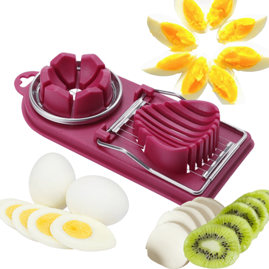 Feliator Multifunctional, 2 Forme, pentru Oua, Mozzarella, Practic, Usor de Folosit, 21.5cm x 8.5cm