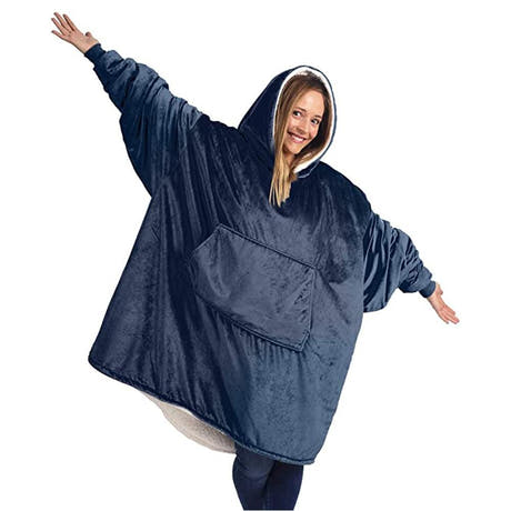 Patura Tip Hanorac, Buzunar Frontal, Calduroasa, Universal, din Fleece