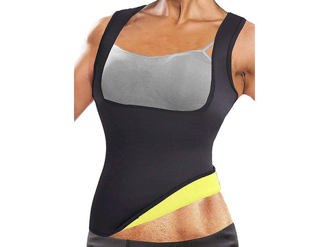 Vesta Tip Maiou Fitness Dama din Neopren Zenino - Pentru Slabit si Modelare Corporala, Confortabil, Negru