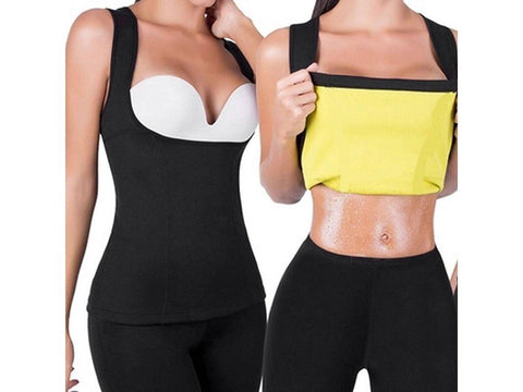 Vesta Tip Maiou Fitness Dama din Neopren Zenino - Pentru Slabit si Modelare Corporala, Confortabil, Negru