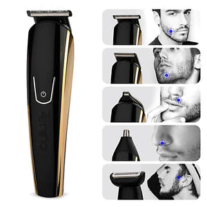 Aparat de Tuns 8in1, Trimmer, Ras, Accesorii, Capete Interschimbabile